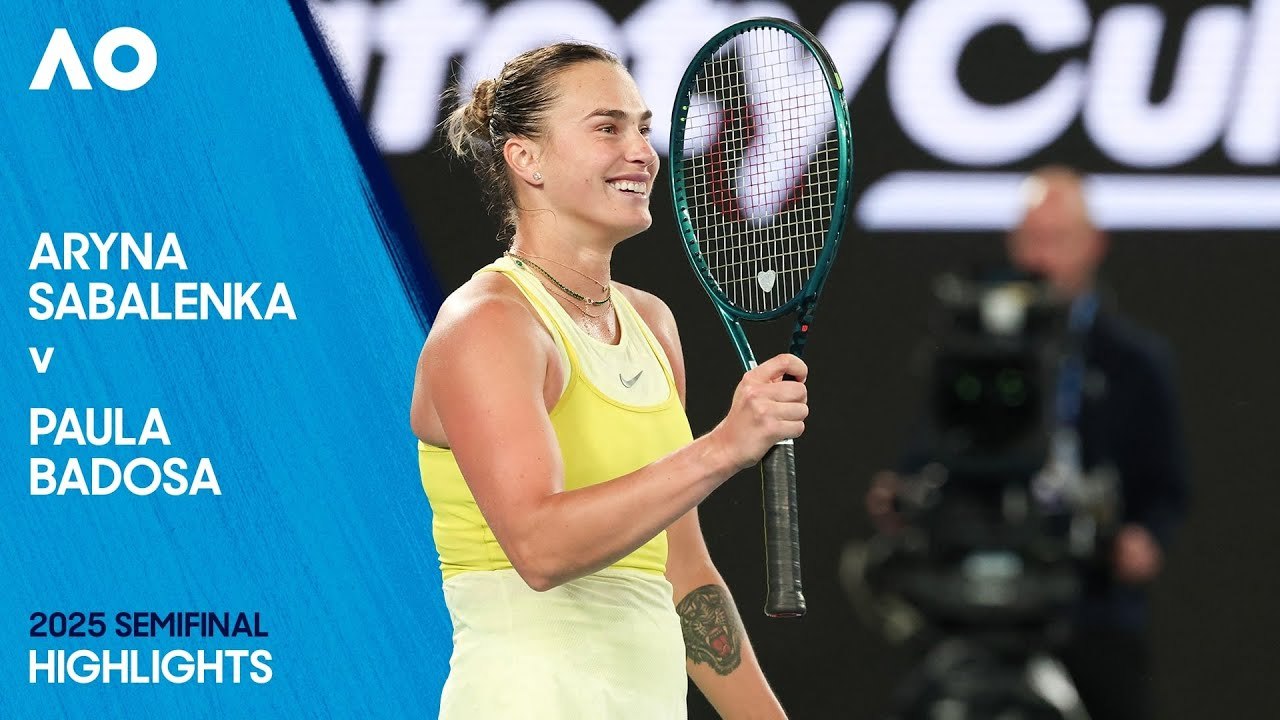 Aryna Sabalenka vs Paula Badosa (6-4, 6-2) | Abierto de Australia 2025 | Semifinal