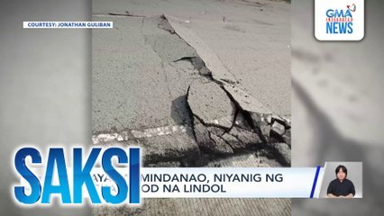 Visayas at Mindanao, niyanig ng magkasunod na lindol | Saksi