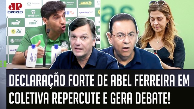 COMO ASSIM? VOCÊ É DEUS??? NINGUÉM TEM ESSE PODER! Fala POLÊMICA de Abel no Palmeiras GERA DEBATE!