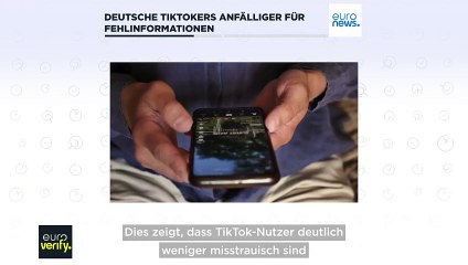 TikTok-Nutzer in Deutschland anfälliger für russische und chinesische Fehlinformationen