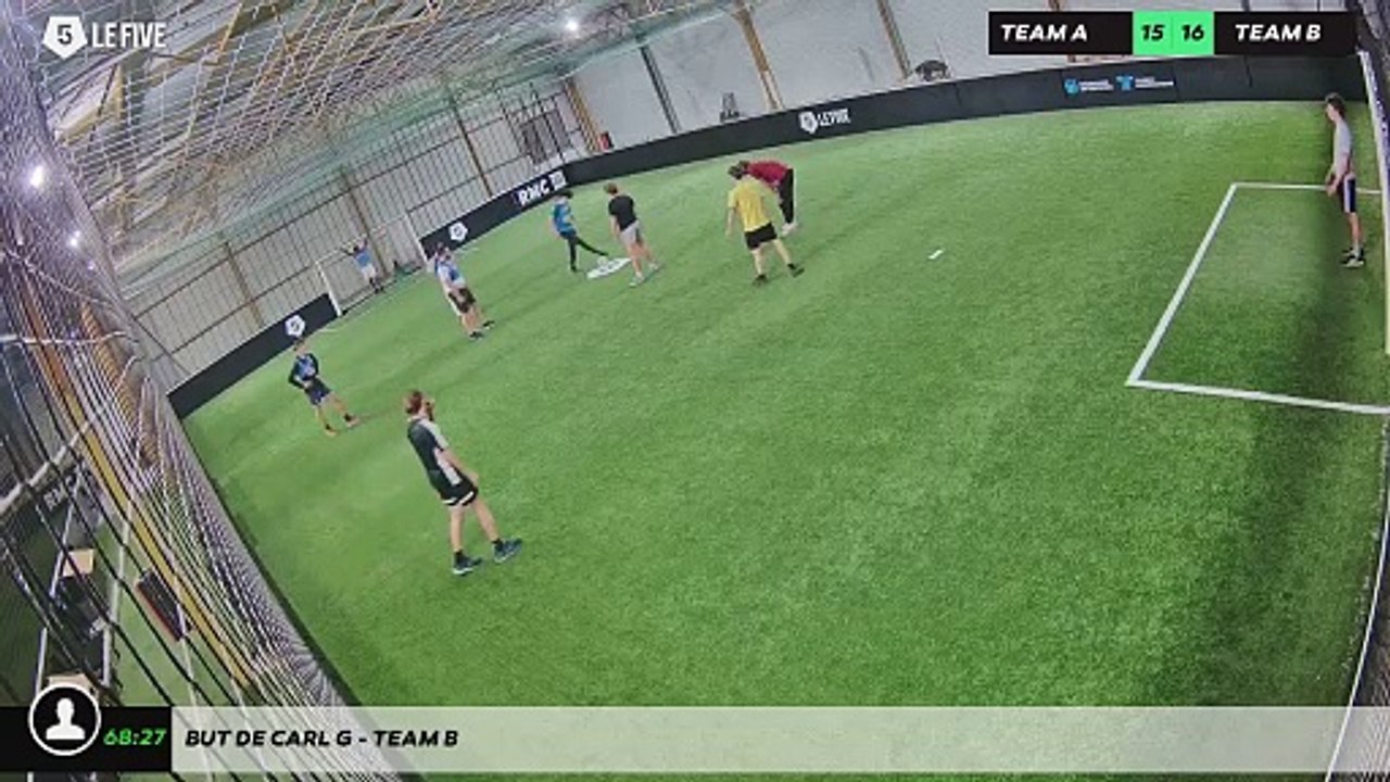 But de Carl G - Team B