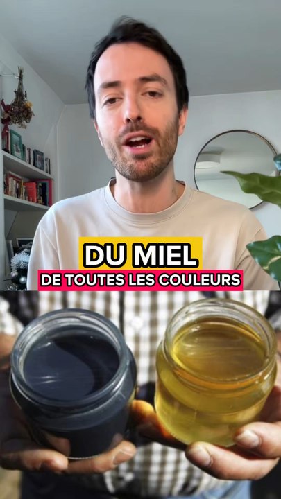 Le mystère du miel bleu, vert ou rouge...