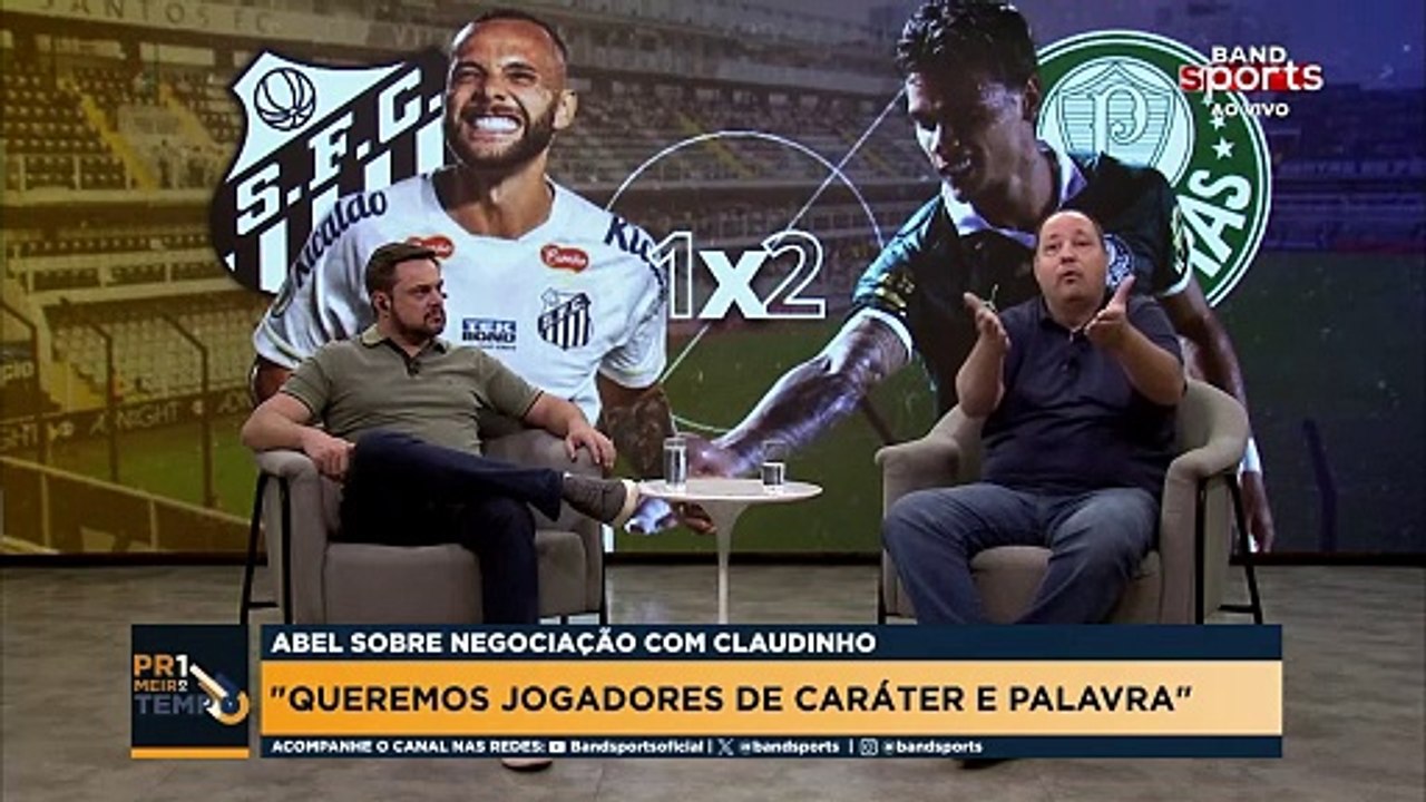 "FALAR QUE O CLAUDINHO NÃO TEM CARÁTER É UM EXAGERO DO ABEL", AFIRMA PRAETZEL |