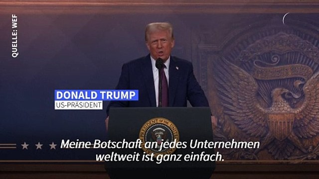 Trump: Ausländische Firmen sollen in den USA produzieren