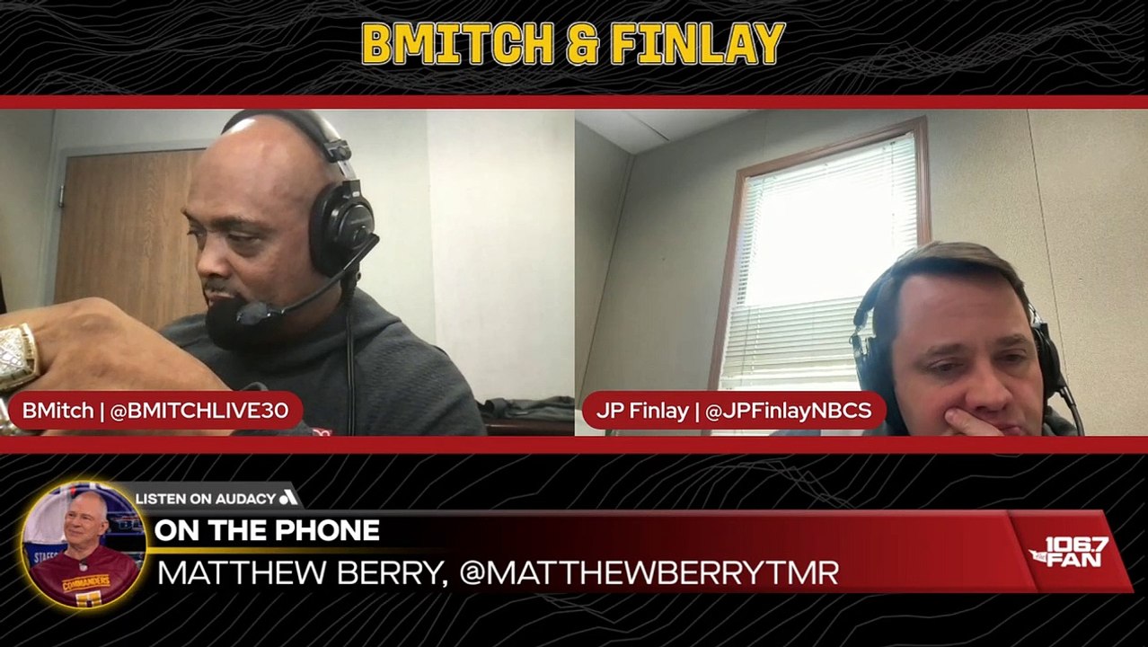 Matthew Berry Believes The Commanders Will Win...
