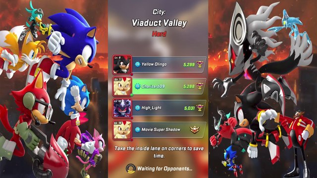 Sonic Forces Speed Battle #113 Movie Super Shadow