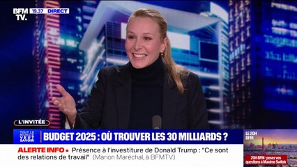 Retraites: "Le système par répartition est mort", déclare Marion Maréchal, députée européenne