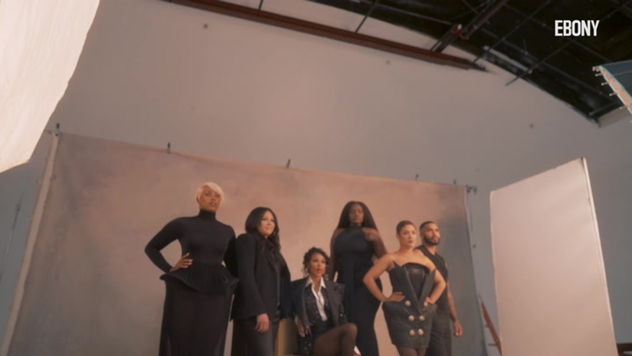 EBONY: The Cast of Harlem Cover Shoot