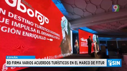 República Dominicana firma diferentes acuerdos en   FITUR  Primera Emisión SIN