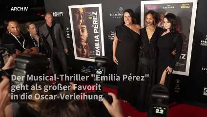 Film "Emilia Pérez" Top-Favorit für die Oscars - 13 Nominierungen