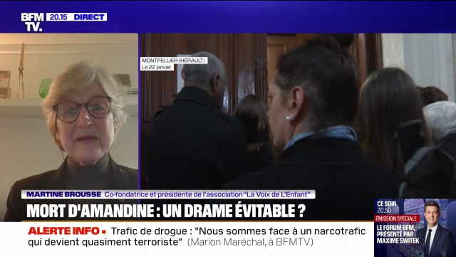 Procès de la mort d'Amandine: Combien aujourd'hui encore d'Amandine? , s'interroge Martine Brousse, présidente de l'association La Voix de l'enfant