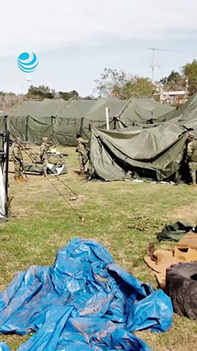 Militares mexicanos construyen albergues para recibir a deportados desde EU