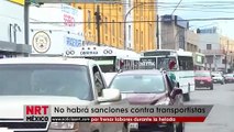 No habrá sanciones contra transportistas por frenar labores durante la helada