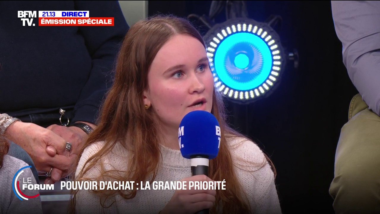 Pouvoir d'achat: "Je me demande même si je ne vais pas devoir arrêter mes études", déclare Élisa, étudiante en STAPS