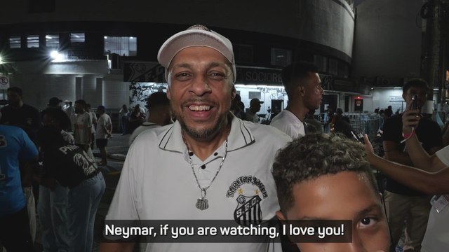 Santos fans beckon for Neymar's return