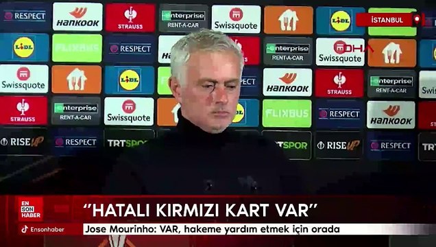 Jose Mourinho: VAR, hakeme yardım etmek için orada