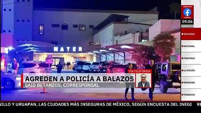 En Mexicali, policía es agredido a balazos por un automovilista