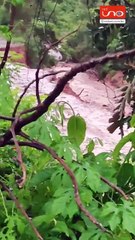 Lluvia causa destrozos en camino vecinal Entre Villa Florida y Parabanocito, dejando familia afectadas.