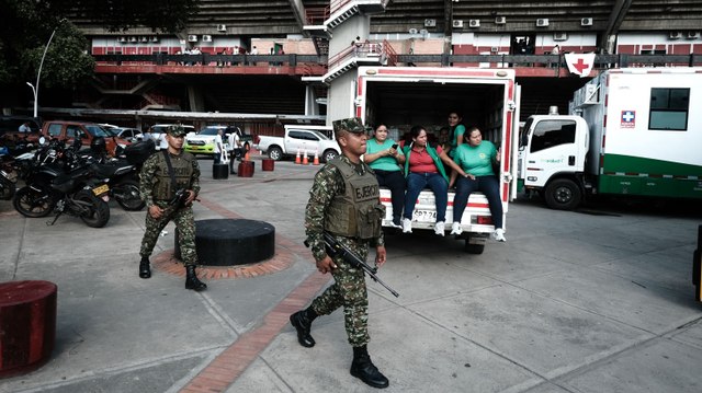 Los desplazados por la violencia entre guerrillas