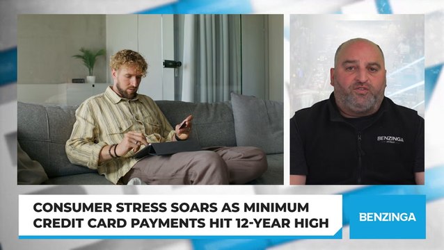 Consumer Stress Soars As Minimum Credit Card Payments Hit 12-Year High