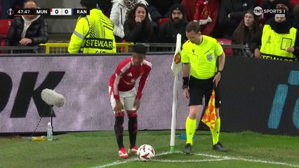 Man Utd Vs Rangers Europa League Matchday 7 2 half