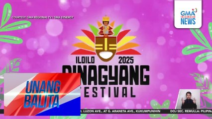 Ilang Kapuso stars, makikisaya sa Dinagyang Festival 2025 ngayong weekend | Unang Balita