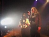 concert amel bent 250408 avec deborah