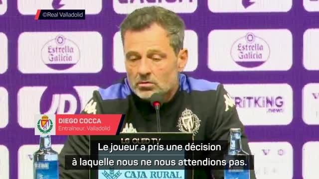 Valladolid - Cocca : Bah a pris une décision à laquelle nous ne nous attendions pas