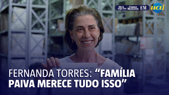 Família Paiva merece tudo isso , diz Fernanda Torres após indicação ao Oscar