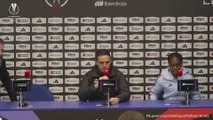 Linda Caicedo y Alberto Toril, rueda de prensa semifinales de Supercopa