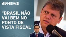 Tarcísio de Freitas diz que governo federal gasta onde não deve; Vilela comenta