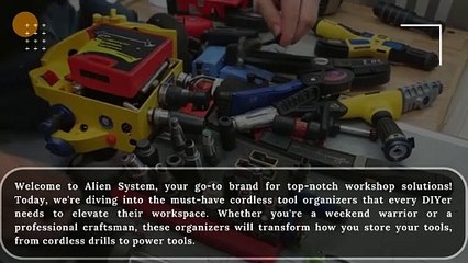 Top 5 Cordless Tool Organizers Every DIYer Needs Right Now