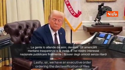Trump ordina di declassificare i dossier su omicidi Jfk e M.L. King: Tutto sar? rivelato