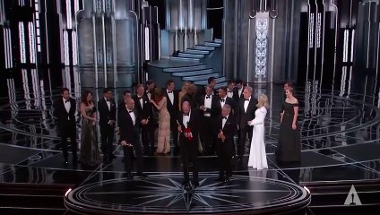 "Moonlight" wins Best Picture | 89th Oscars (2017)