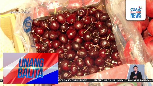 Bilog na prutas at iba pang pampasuwerte raw para sa Chinese New Year, bumaba ang presyo | Unang Balita