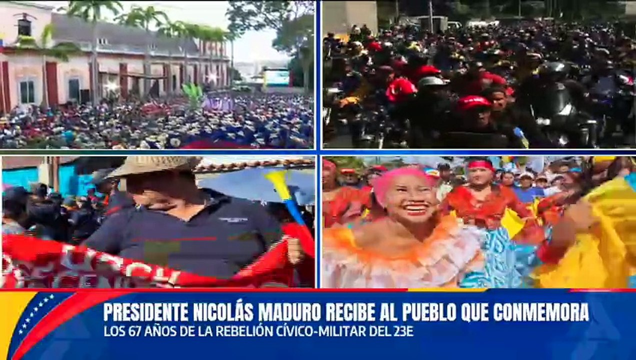 Pdte. Maduro lideró encuentro en conmemoración de los 67 años de la rebelión cívico militar del 23-E