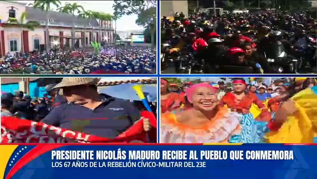 Pdte. Maduro lideró encuentro en conmemoración de los 67 años de la rebelión cívico militar del 23-E