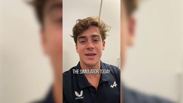 Colapinto tuvo su bautismo en Alpine