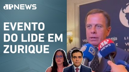 João Doria diz que Brasil terá “relacionamento difícil” com Trump; Maria de Carli e Vilela comentam