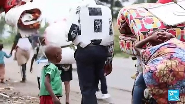 Desplazamiento masivo en República Democrática del Congo ante el avance del grupo armado M-23