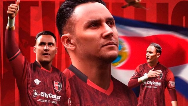 Keylor Navas llega a Rosario para ser presentado con Club Atlético Newell's Old Boys