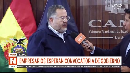empresarios esperan convocatoria de gobierno