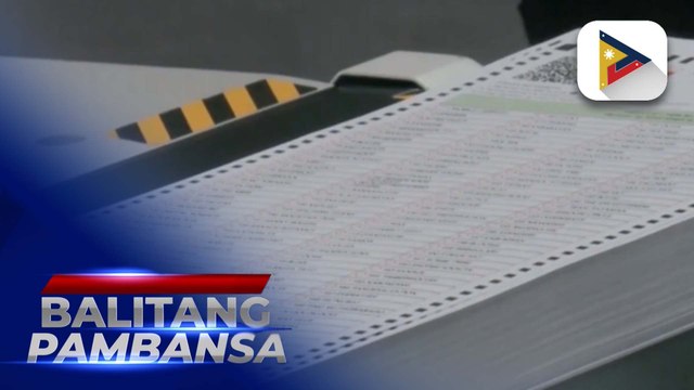 Pag-imprenta ng COMELEC ng mga balota para sa 2025 midterm elections, muling naurong