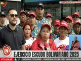 Funcionarios del metro de Caracas participan en simulacro de ejercicio Escudo Bolivariano 2025