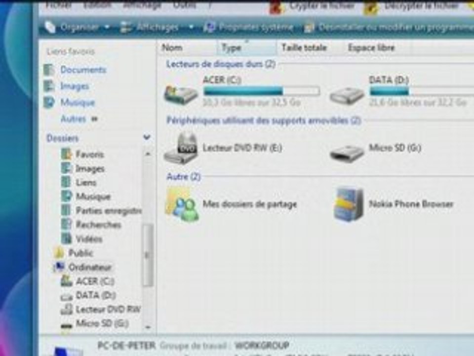 Montage d'un disque dur dans un boitier externe