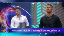 Pura emoción: el llanto desconsolado de Giuliano al ver a su hermano en el Congelados de Gran Hermano 2024