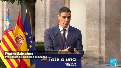 España: Pedro Sánchez se reúne con afectados por la DANA en Valencia