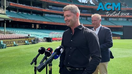 Michael Clarke inducted into cricket hall of fame