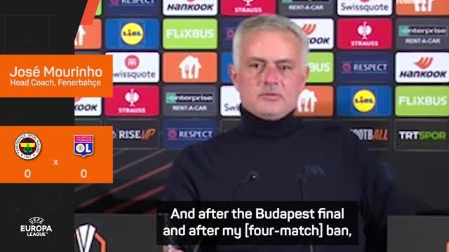 Mourinho claims to be targeted by referees since UEL final carnage with Roma