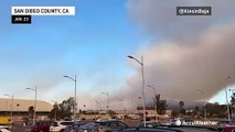 Wildfires erupt around San Diego